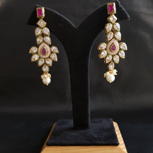 Polki Earring 1026-21 - Dazzles Jewellery