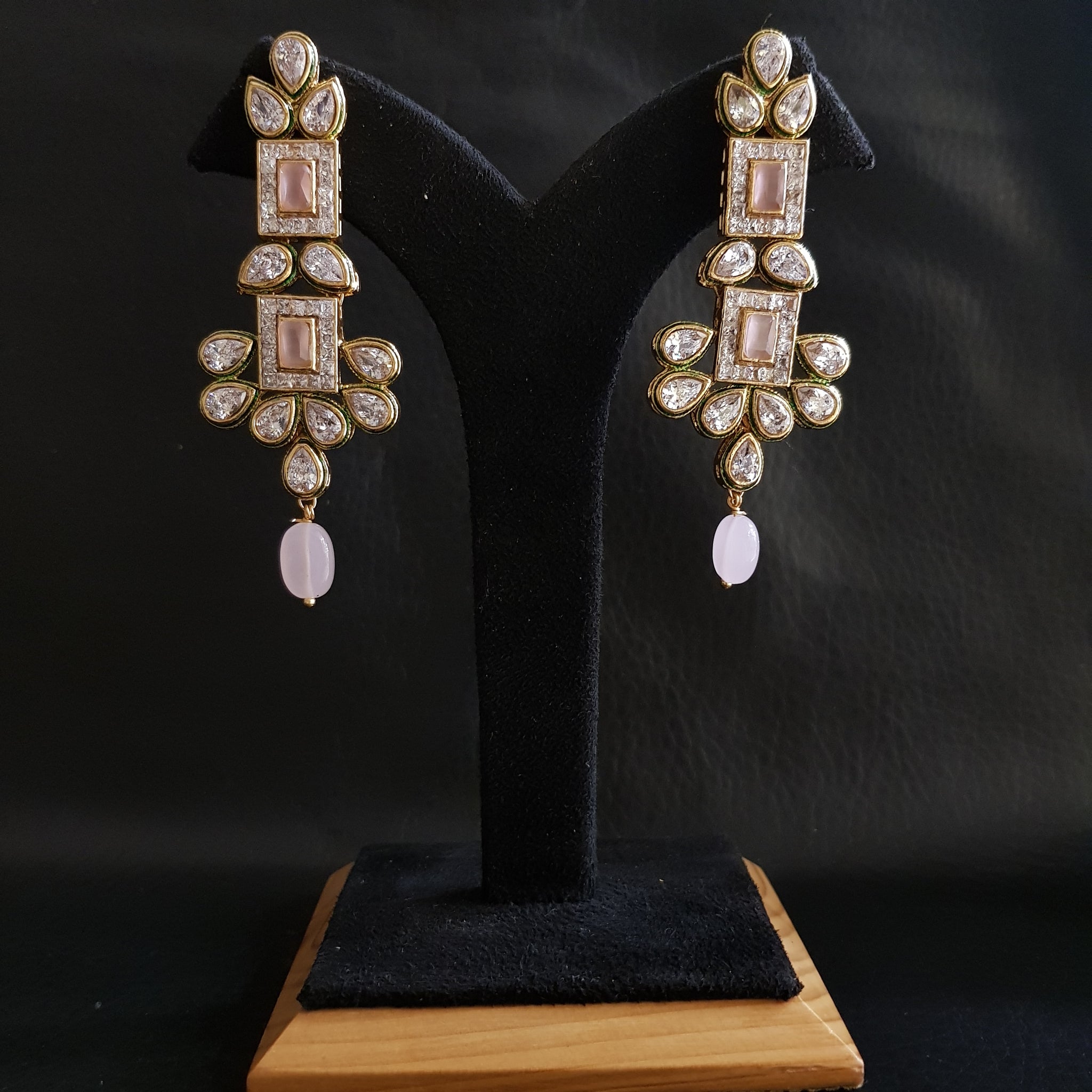 Polki Earring - Dazzles Jewellery