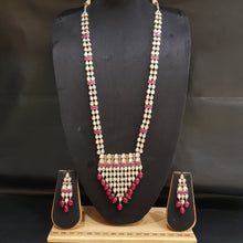 Polki Necklace Set 1007-21 - Dazzles Jewellery