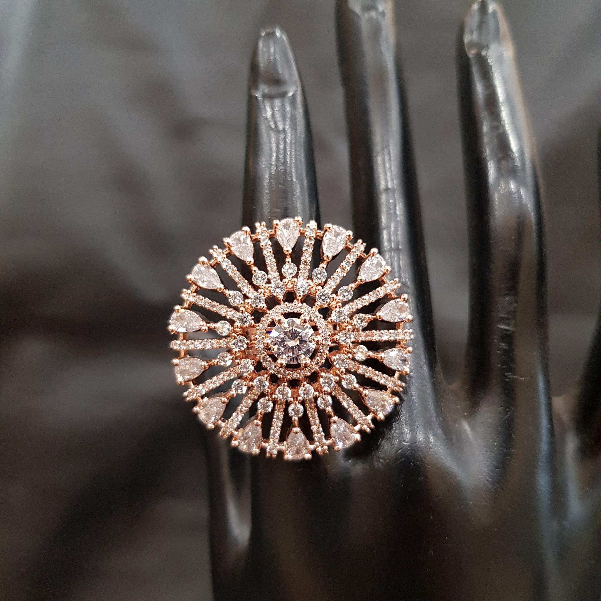 Cocktail Adjustable Ring - Dazzles Jewellery