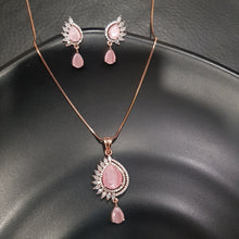 Zircon/AD Pendant Set - Dazzles Jewellery