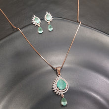 Zircon/AD Pendant Set - Dazzles Jewellery