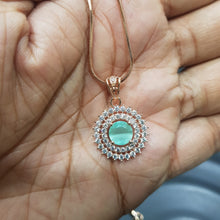 Zircon/AD Pendant Set - Dazzles Jewellery