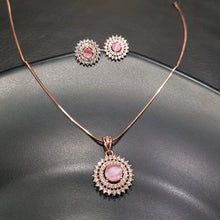 Zircon/AD Pendant Set - Dazzles Jewellery