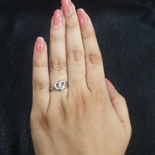 Silver Ring 1619-20 - Dazzles Jewellery