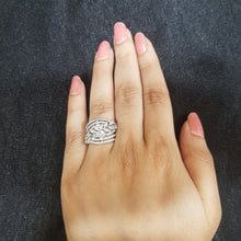 Silver Ring 1642-20 - Dazzles Jewellery