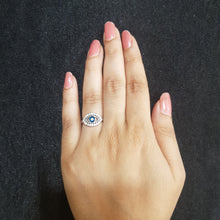 Silver Ring 1628-20 - Dazzles Jewellery