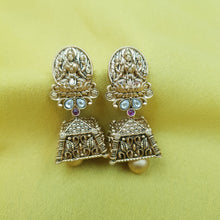 Designer Temple Necklace Set 17679 - Dazzles Jewellery