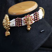 Choker Temple Necklace Set 3570-28 - Dazzles Jewellery