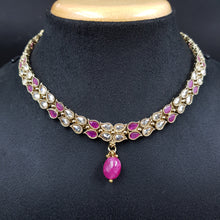 Round Neck Antique Necklace Set 3666-28 - Dazzles Jewellery