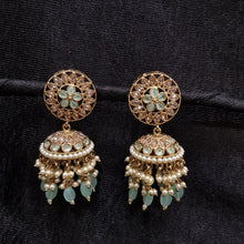 Jhumki Antique Earring 3938-28 - Dazzles Jewellery