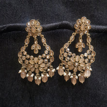 Chandbali Antique Earring 3941-28 - Dazzles Jewellery