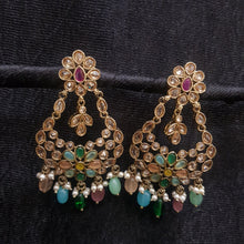 Chandbali Antique Earring 3941-28 - Dazzles Jewellery