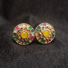 Tops/Studs Antique Earring 3954-28 - Dazzles Jewellery