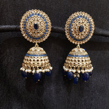 Jhumki Antique Earring 3942-28 - Dazzles Jewellery