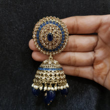 Jhumki Antique Earring 3942-28 - Dazzles Jewellery