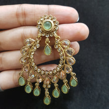 Chandbali Antique Earring 3936-28 - Dazzles Jewellery