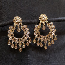 Chandbali Antique Earring 3936-28 - Dazzles Jewellery