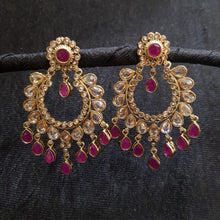 Chandbali Antique Earring 3936-28 - Dazzles Jewellery