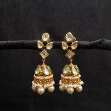 Jhumki Kundan Earring 3998-28 - Dazzles Jewellery