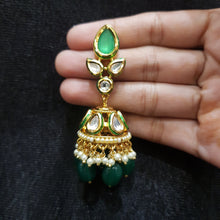 Jhumki Kundan Earring 3995-28 - Dazzles Jewellery