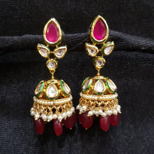 Jhumki Kundan Earring 3995-28 - Dazzles Jewellery