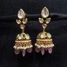 Jhumki Kundan Earring 3995-28 - Dazzles Jewellery