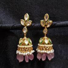 Jhumki Kundan Earring 3996-28 - Dazzles Jewellery