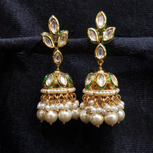 Jhumki Kundan Earring 3996-28 - Dazzles Jewellery