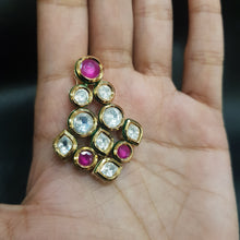 Round Neck Kundan Necklace 4257-68 - Dazzles Jewellery