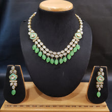 Polki Necklace Set 1524-21 - Dazzles Jewellery