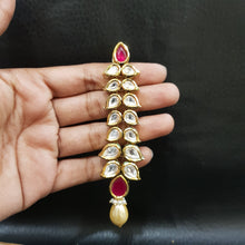 Ruby Kundan Earring 9784-4879 - Dazzles Jewellery