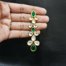 Ruby Kundan Earring 19031-6213 - Dazzles Jewellery