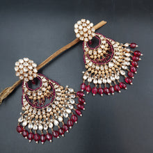 Chandbali Kundan Earring 5237-34 - Dazzles Jewellery