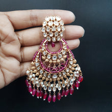 Chandbali Kundan Earring 5237-34 - Dazzles Jewellery