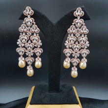 Danglers Zircon/AD Earring 4178-69 - Dazzles Jewellery