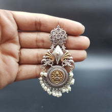 Danglers Oxidized Earring 4683-59 - Dazzles Jewellery