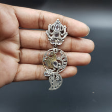 Black Oxidized Earring - Dazzles Jewellery