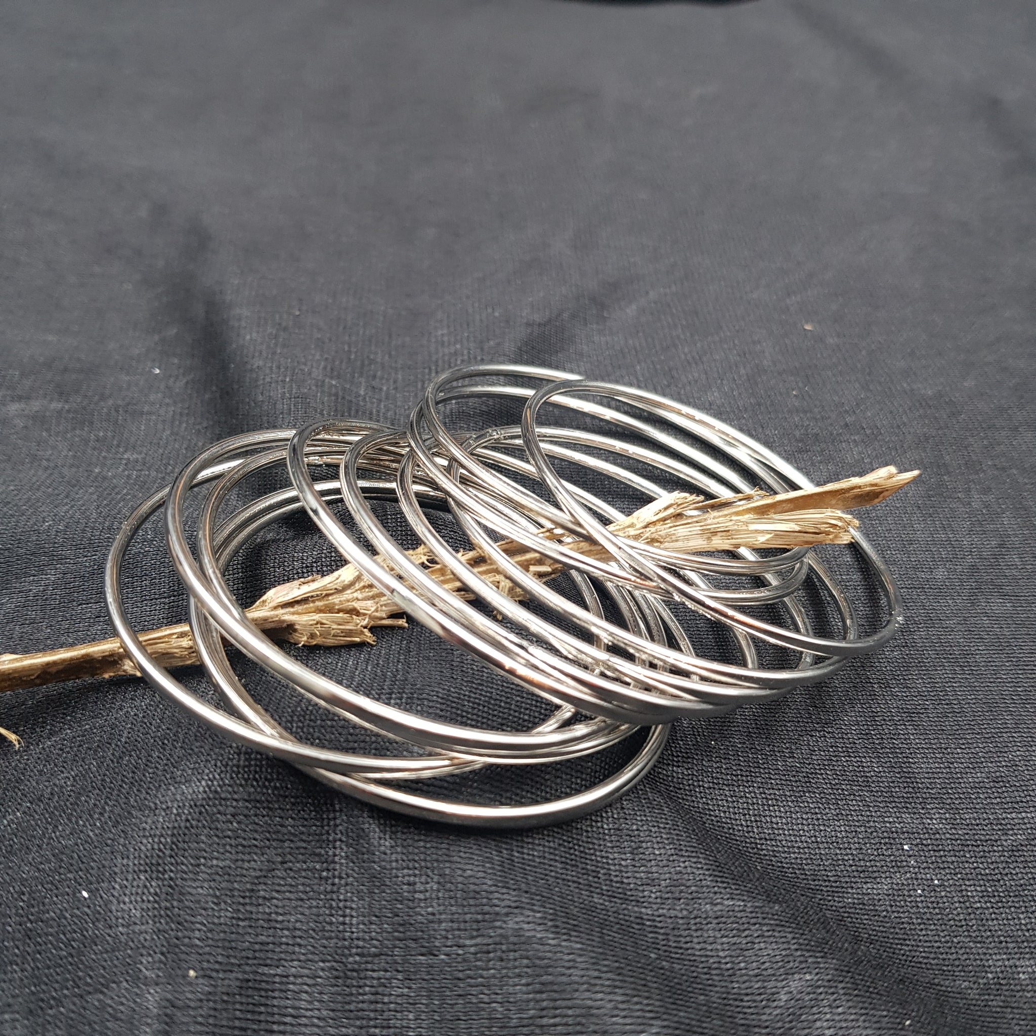 Oxidized Bangles/Bracelet 4669-33 - Dazzles Jewellery