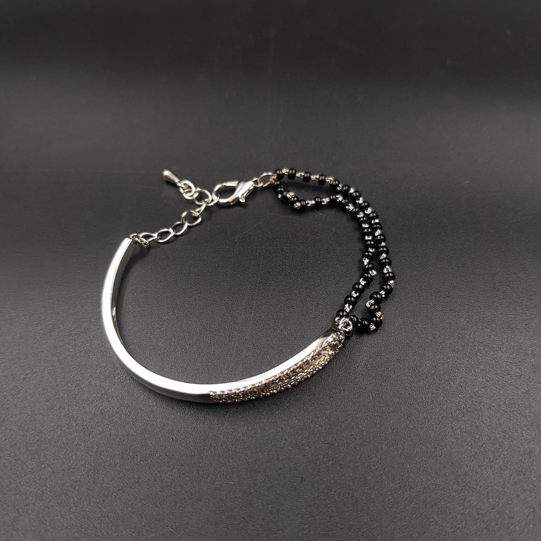 Silver Mangalsutra Bracelet - Dazzles Jewellery