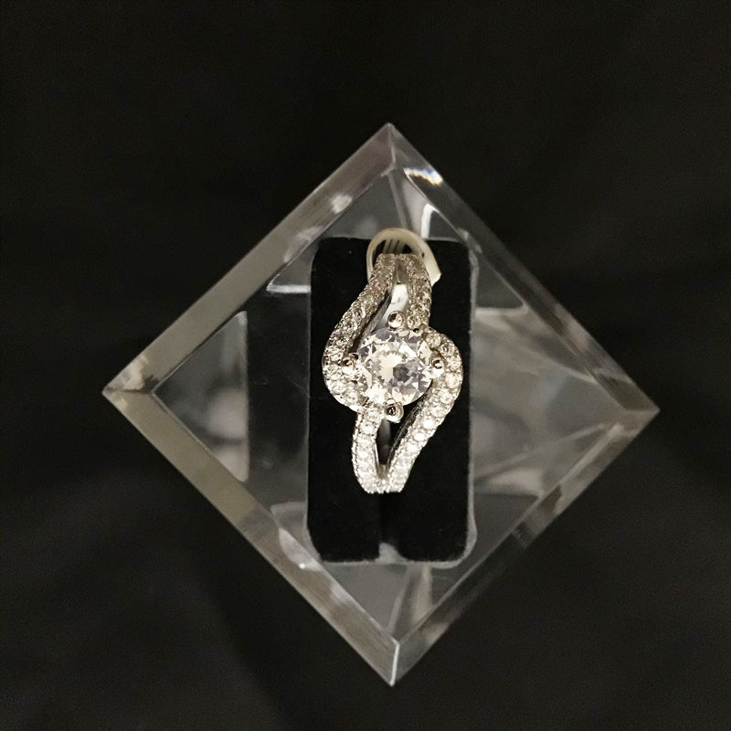 Zircon/AD Ring 2179-6244 - Dazzles Jewellery