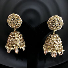 Peach Antique Earrings - Dazzles Jewellery