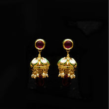 Ruby Kundan Earring - Dazzles Jewellery