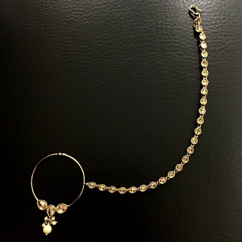 Mehandi Polish Nath 3061-7126 - Dazzles Jewellery