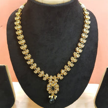 Black Gold Look Necklace Set - Dazzles Jewellery