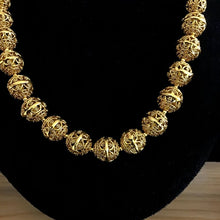 Gold Pearl Necklace Set - Dazzles Jewellery