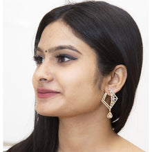 Gold Zircon/AD Earring - Dazzles Jewellery