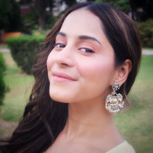 Danglers Oxidized Earring 4702-59 - Dazzles Jewellery