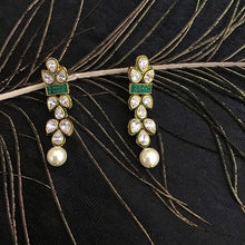 Green Polki Choker Set - Dazzles Jewellery