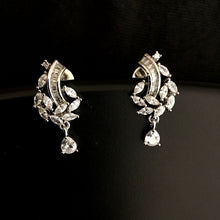 Silver Zircon/AD Pendant Set 4869-8934 - Dazzles Jewellery